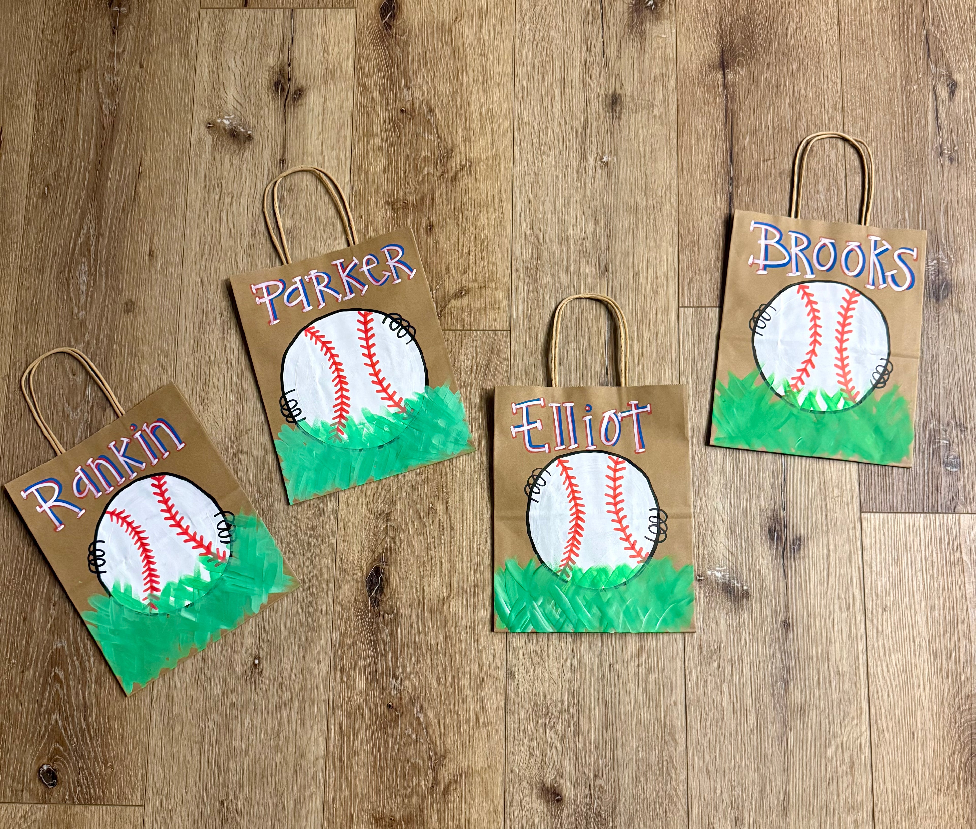Hand Painted Gift Bags