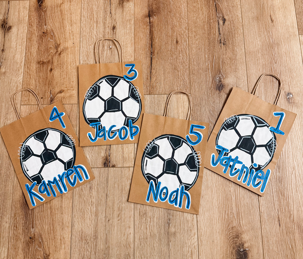 Hand Painted Gift Bags