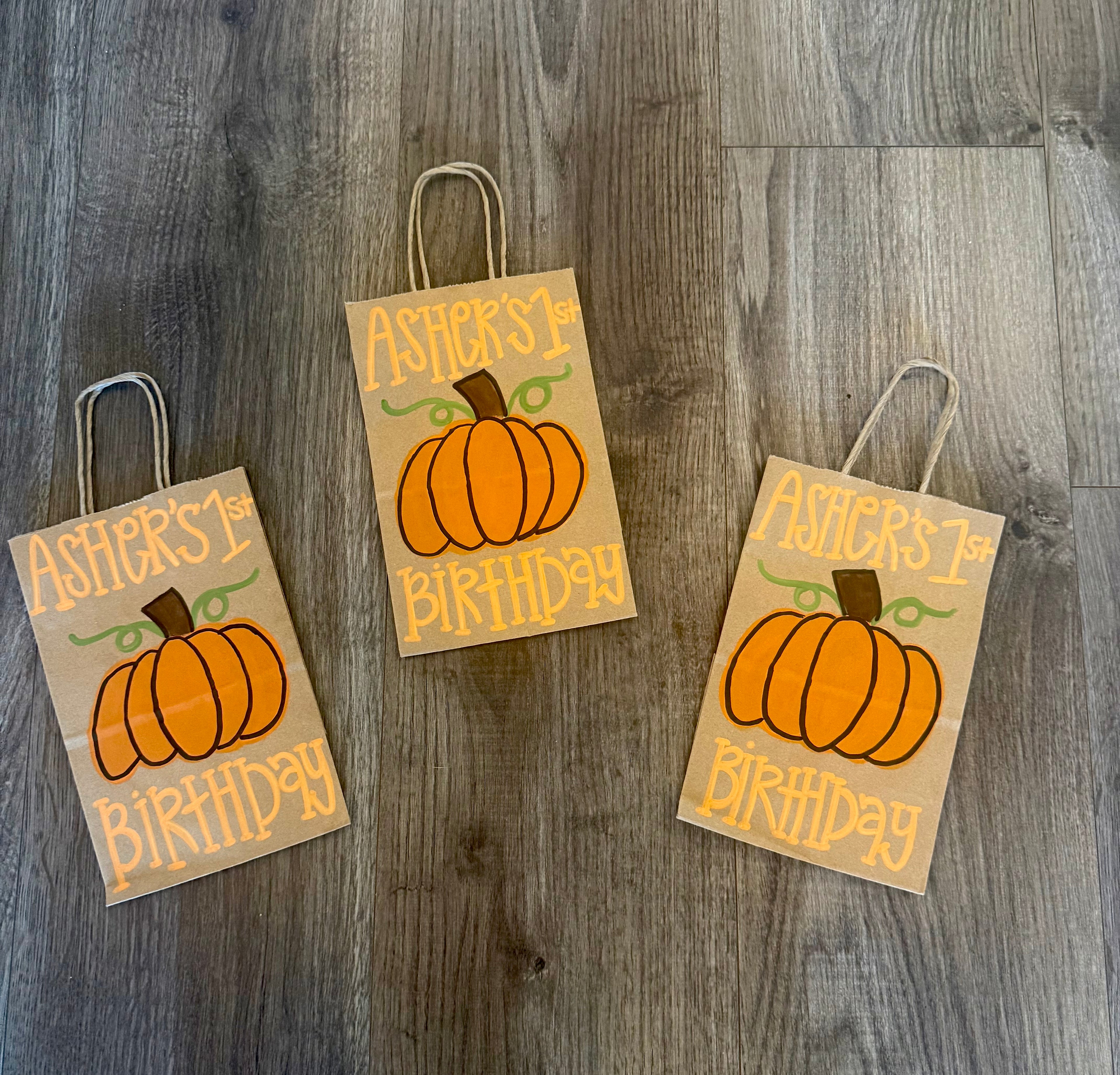 Hand Painted Gift Bags