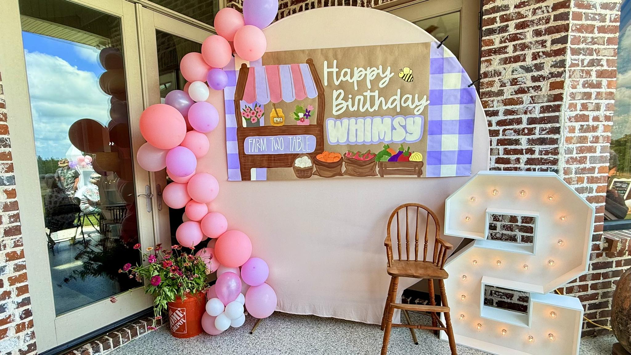 Custom Full- Size Hand-Painted Banner – Choose Your Theme