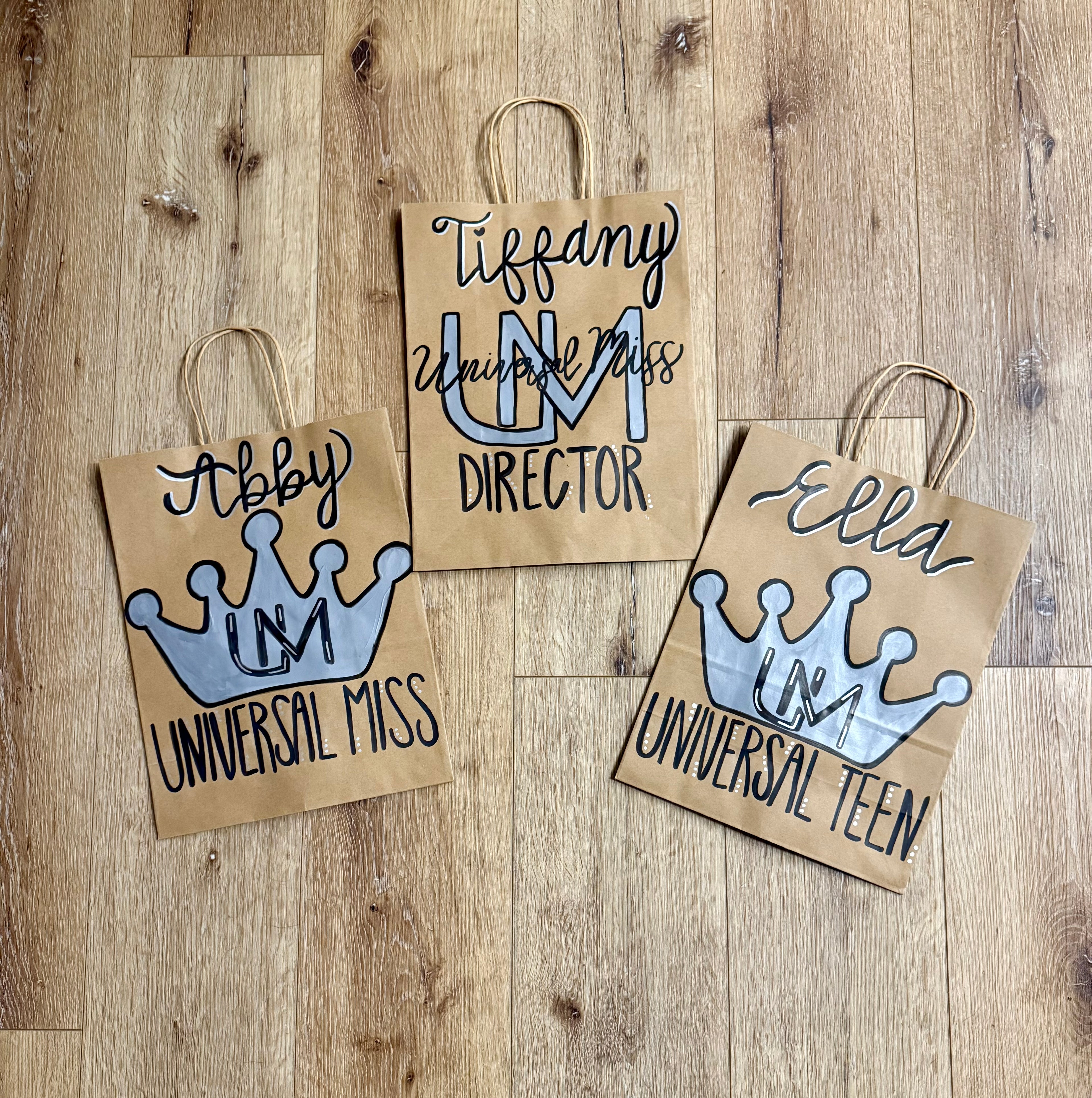 Hand Painted Gift Bags