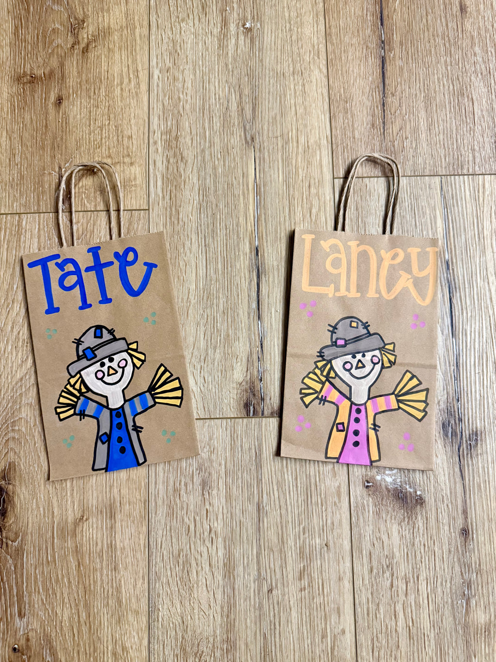 Hand Painted Gift Bags