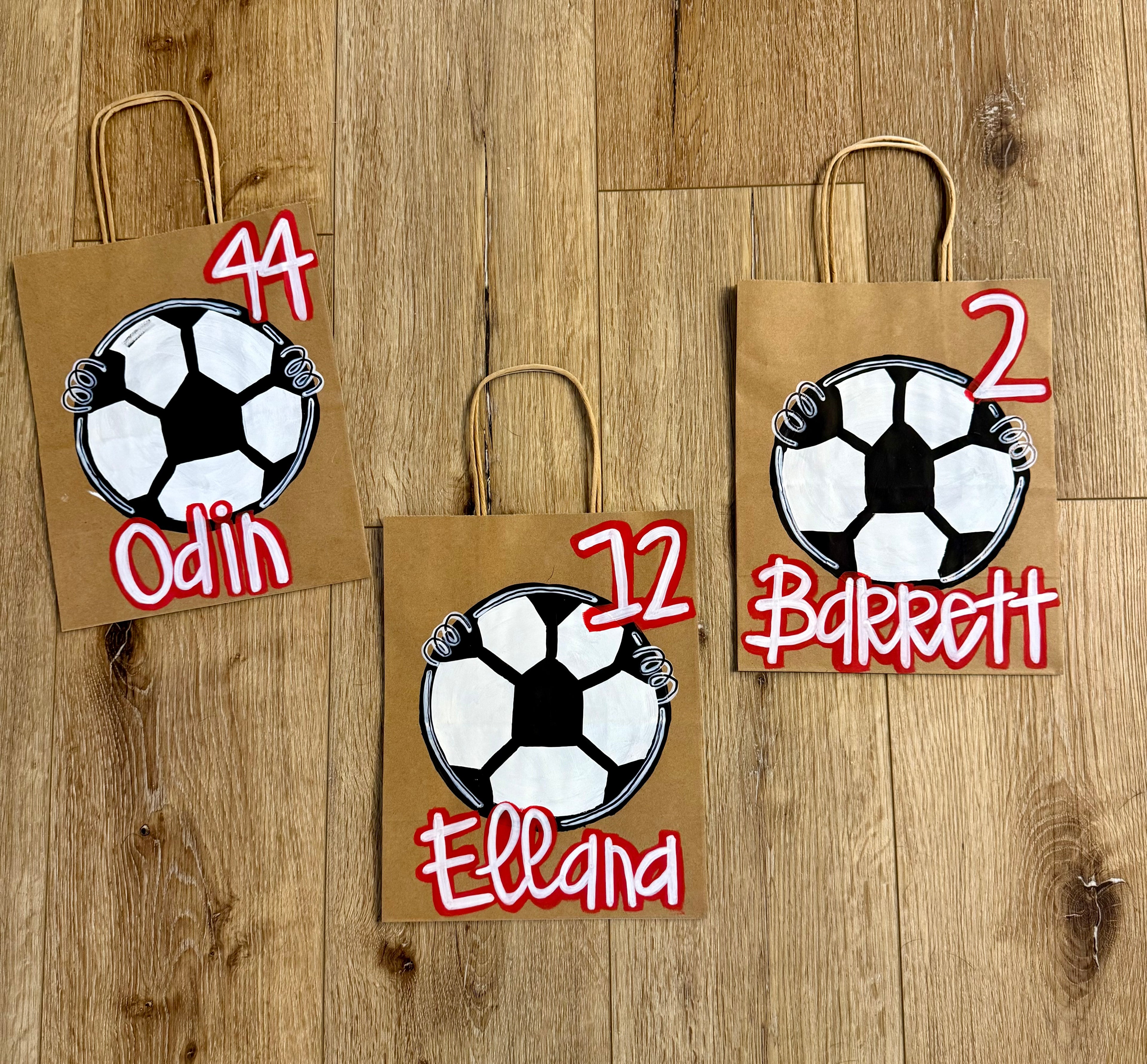 Hand Painted Gift Bags