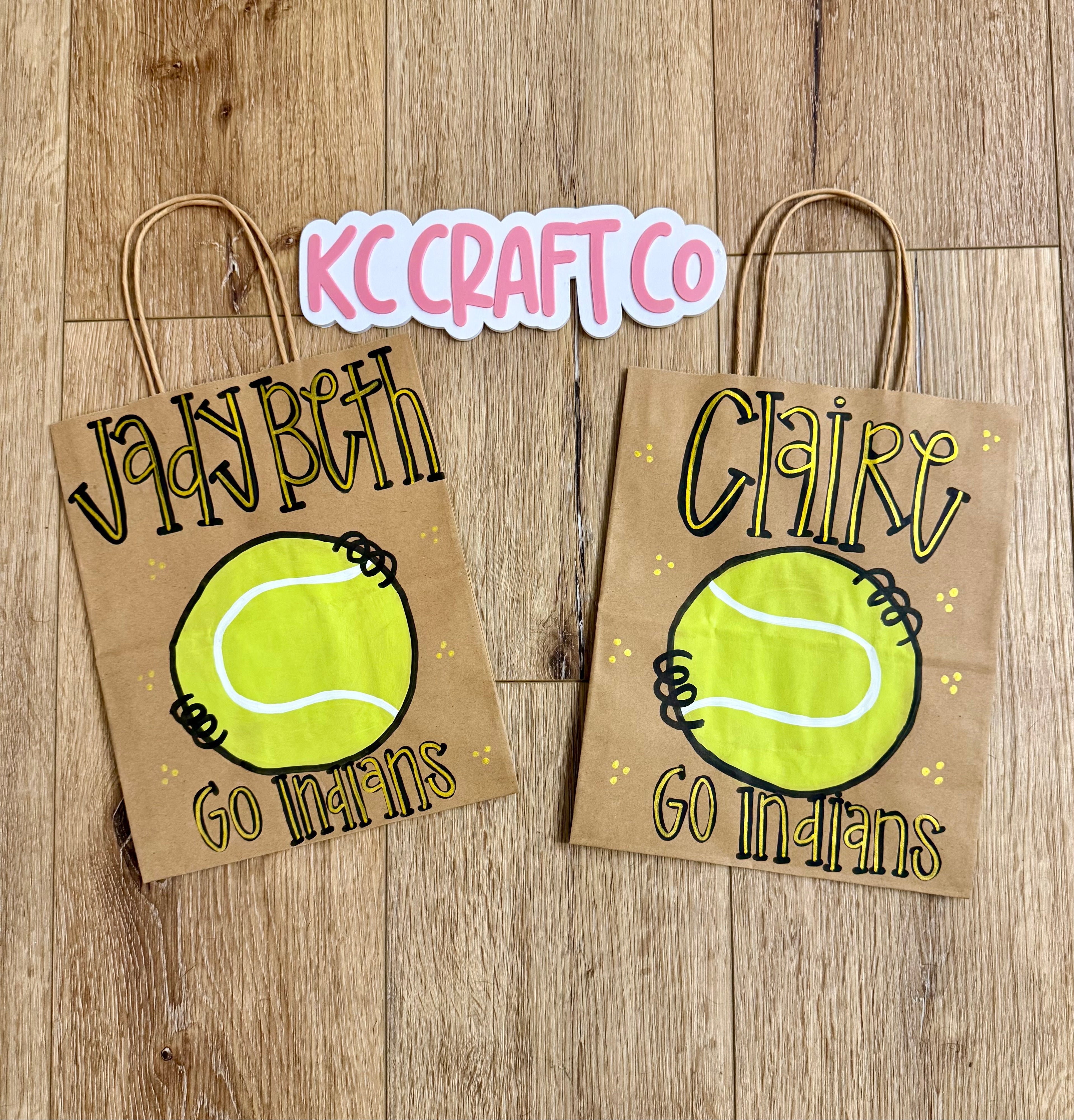 Hand Painted Gift Bags