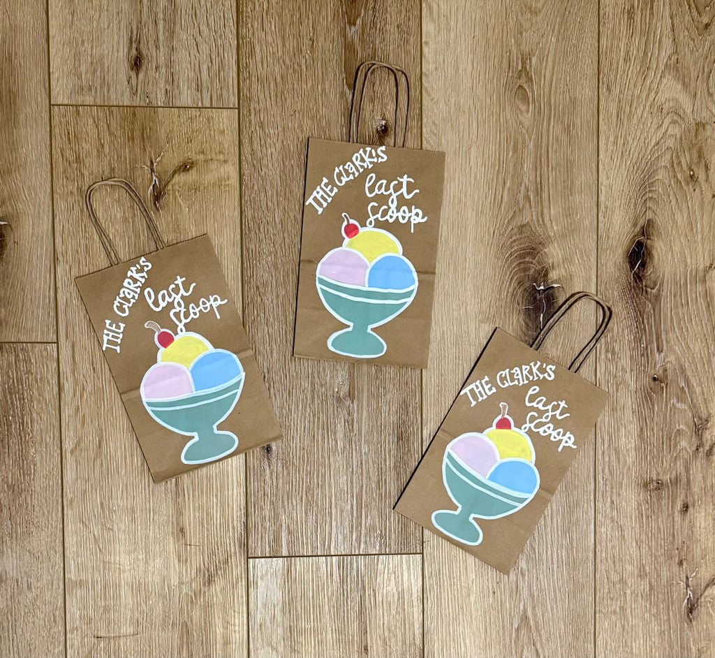 Hand Painted Gift Bags