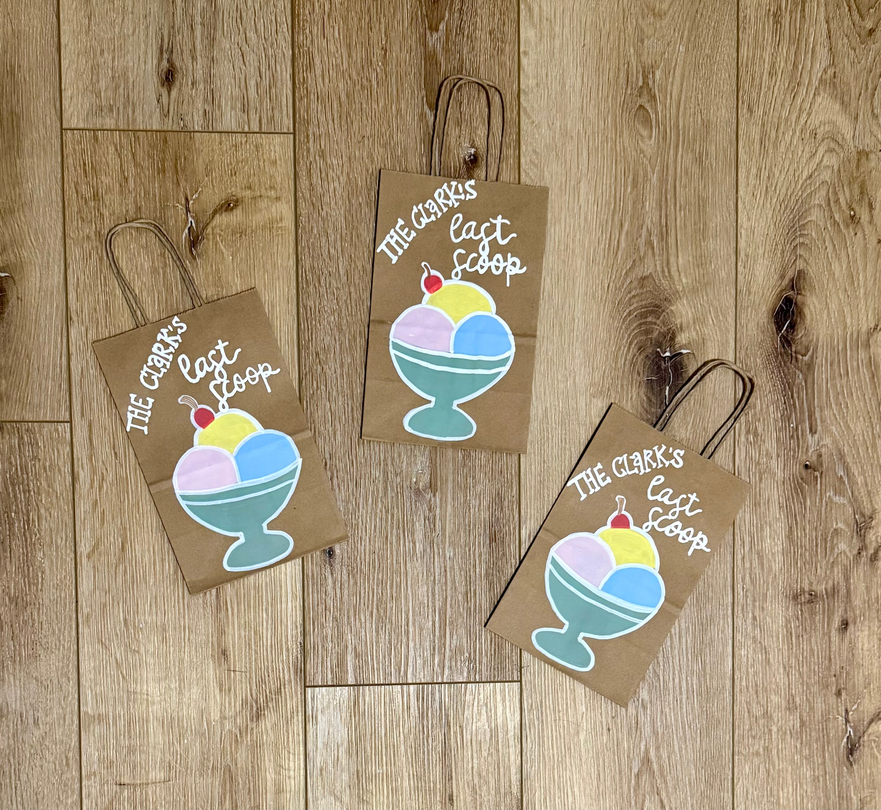 Hand Painted Gift Bags