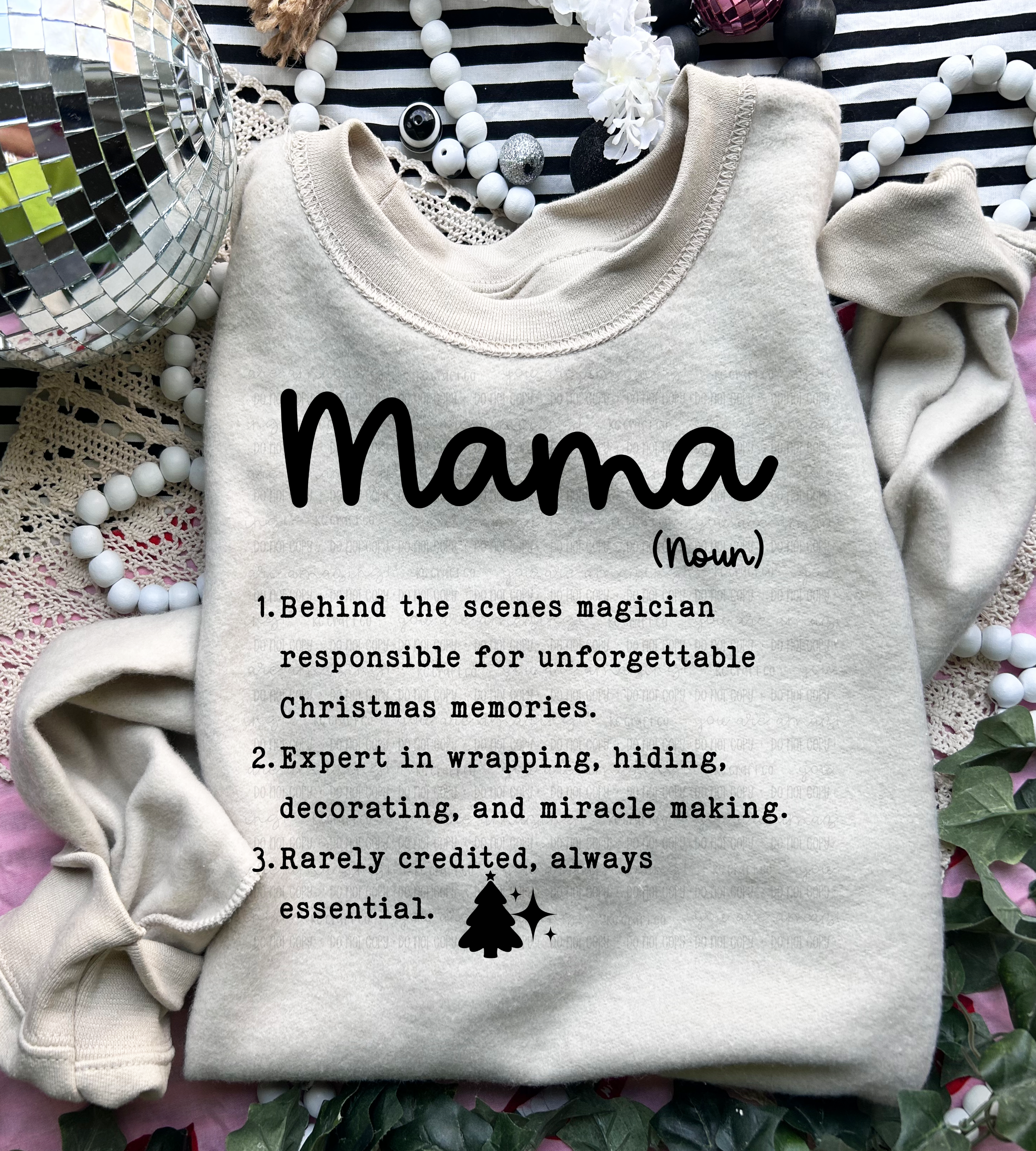 Magic Maker Mama (Noun) Inside Out Sweatshirt