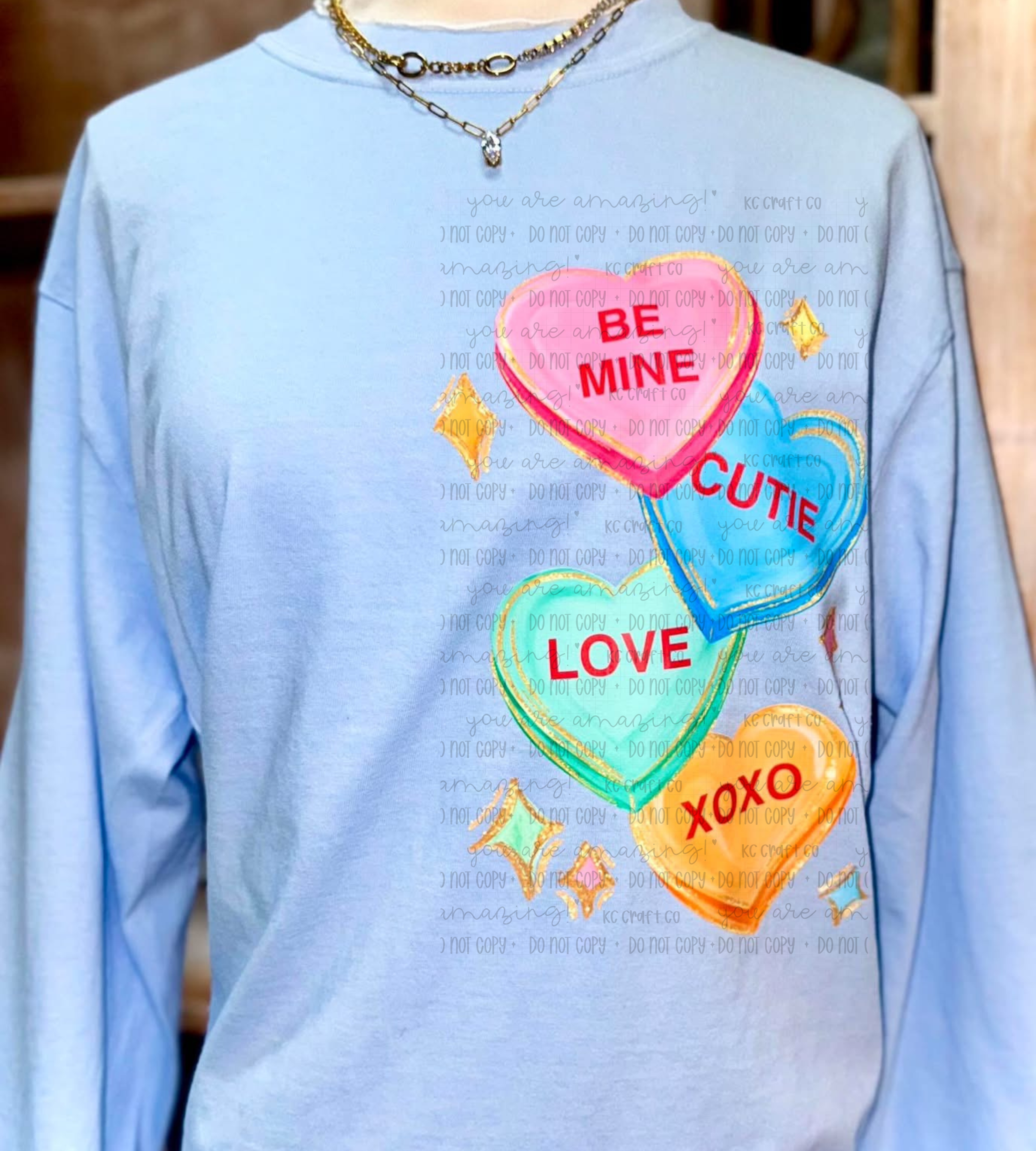 Candy Heart Balloon Tee