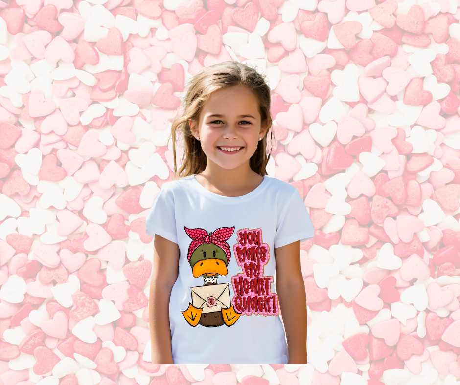 You make my heart Quack | Girl Version